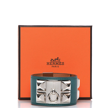 Hermes Swift Collier de Chien CDC Bracelet S Malachite 7 of 10