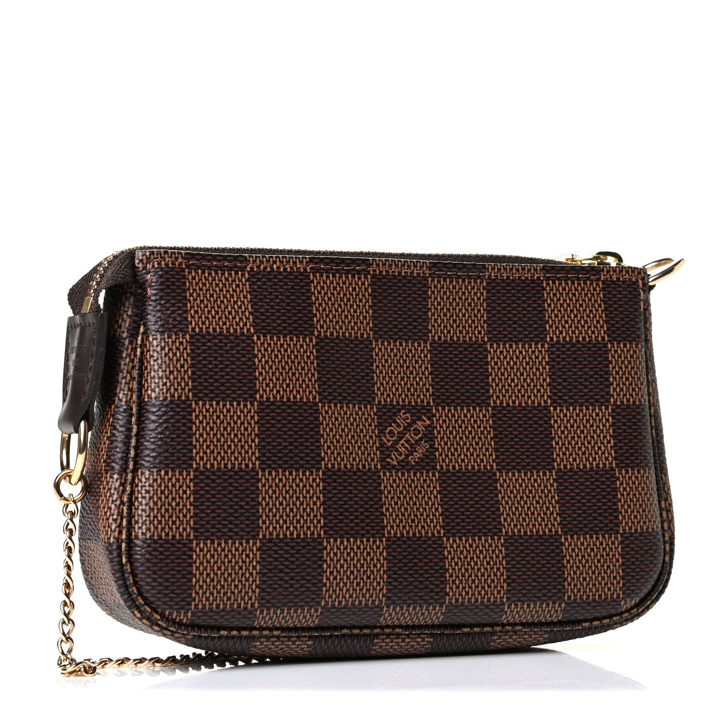 Louis Vuitton Damier Ebene Mini Pochette Accessories 2 of 4