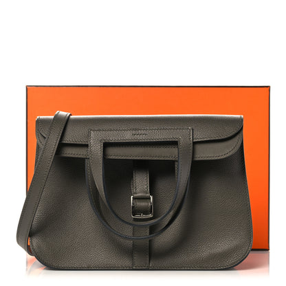 Hermes Evercolor Halzan 25 Vert De Gris 10 of 10