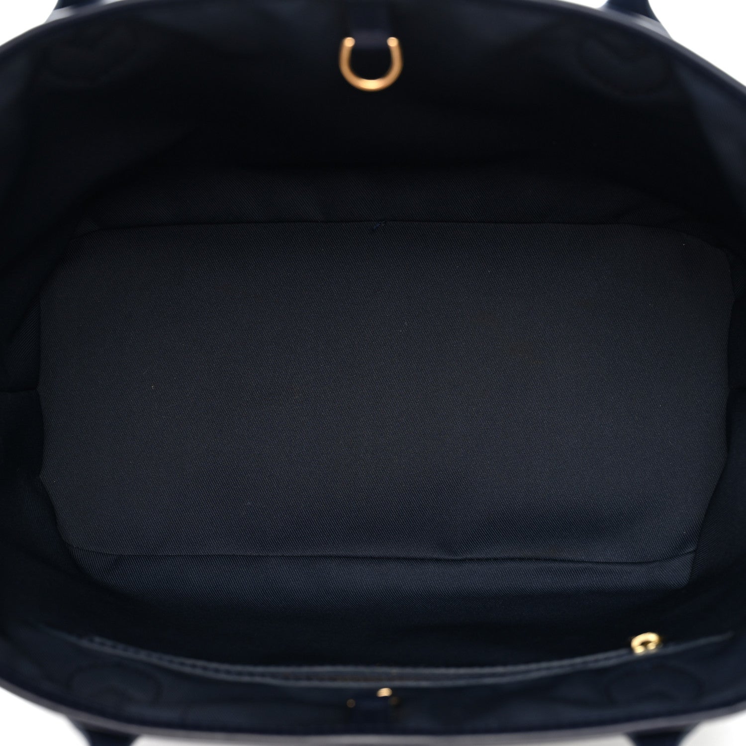 Louis Vuitton Monoglam Neverfull MM Blue 6 of 10