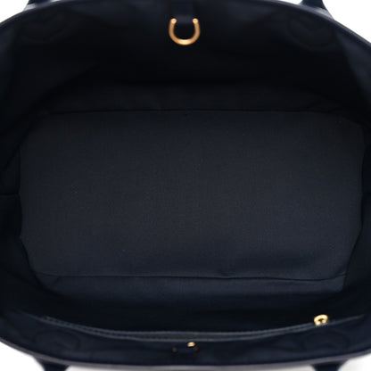 Louis Vuitton Monoglam Neverfull MM Blue 6 of 10