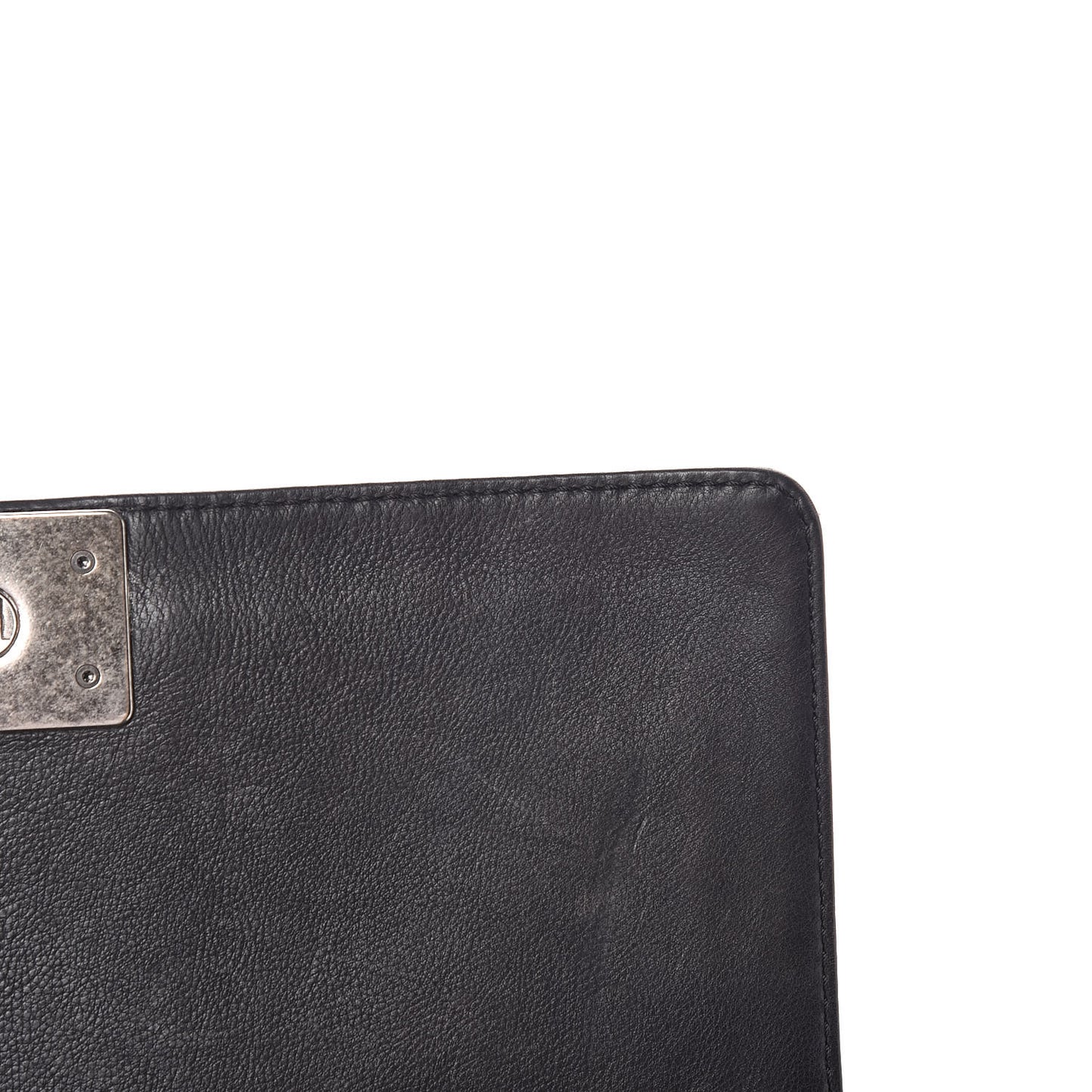Calfskin New Medium Boy Reverso Flap Black
