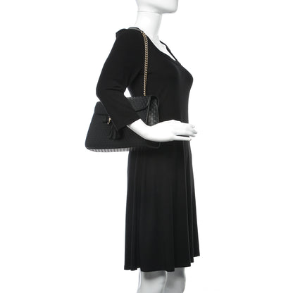 Gucci Microguccissima Medium Emily Chain Shoulder Bag Black 2 of 9