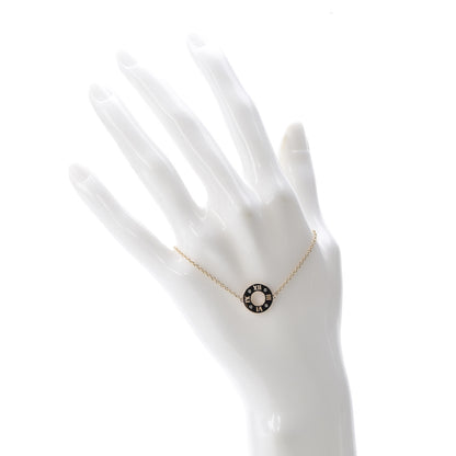 Tiffany 18K Rose Gold Diamond Atlas Pierced Bracelet 2 of 6
