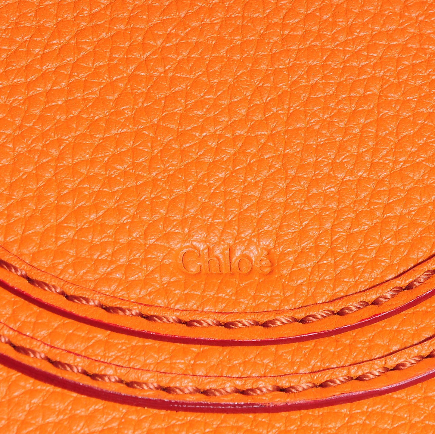 Calfskin Mini Marcie Round Crossbody Bag Indian Summer