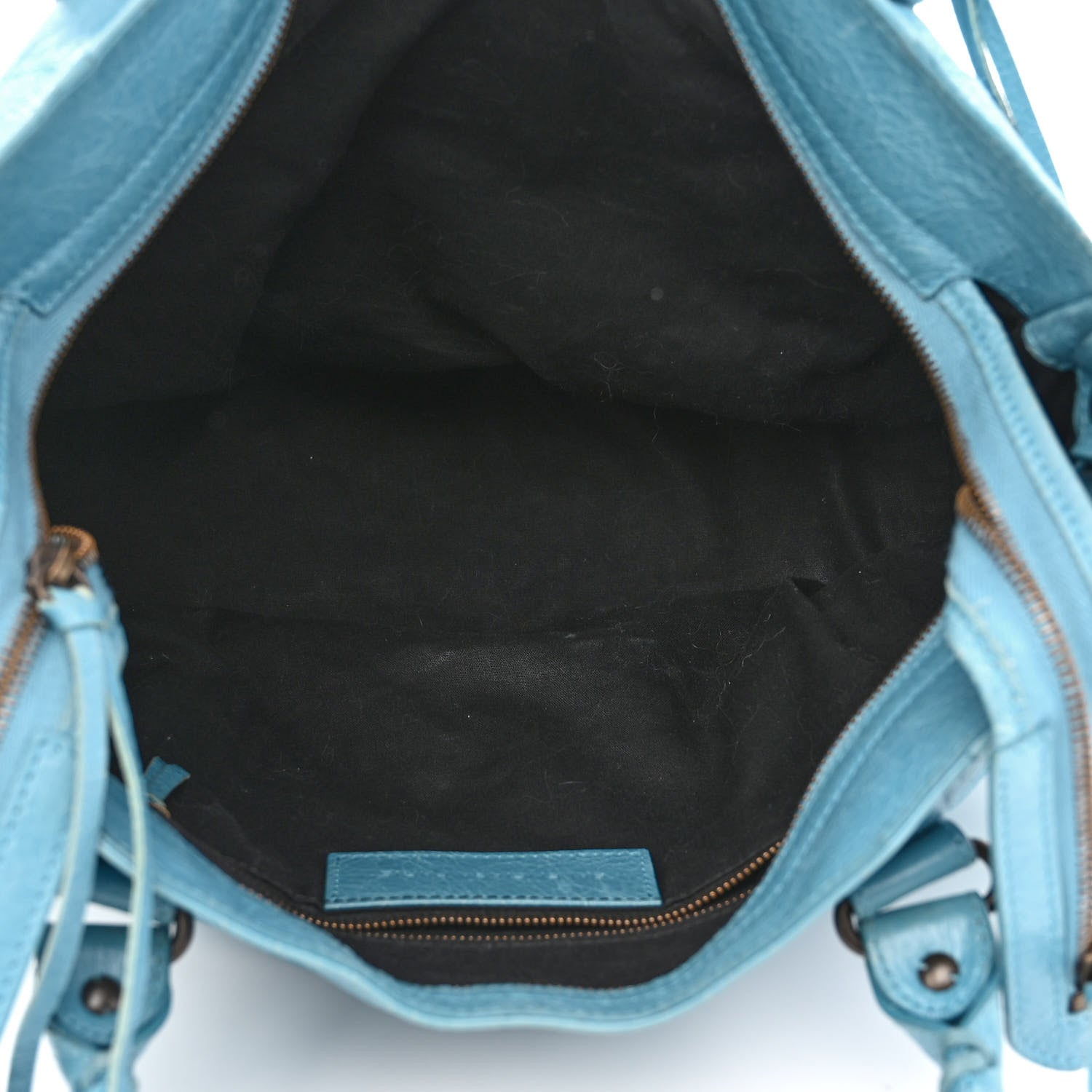 Balenciaga Agneau Classic Hardware Velo Bleu Indigo 5 of 14