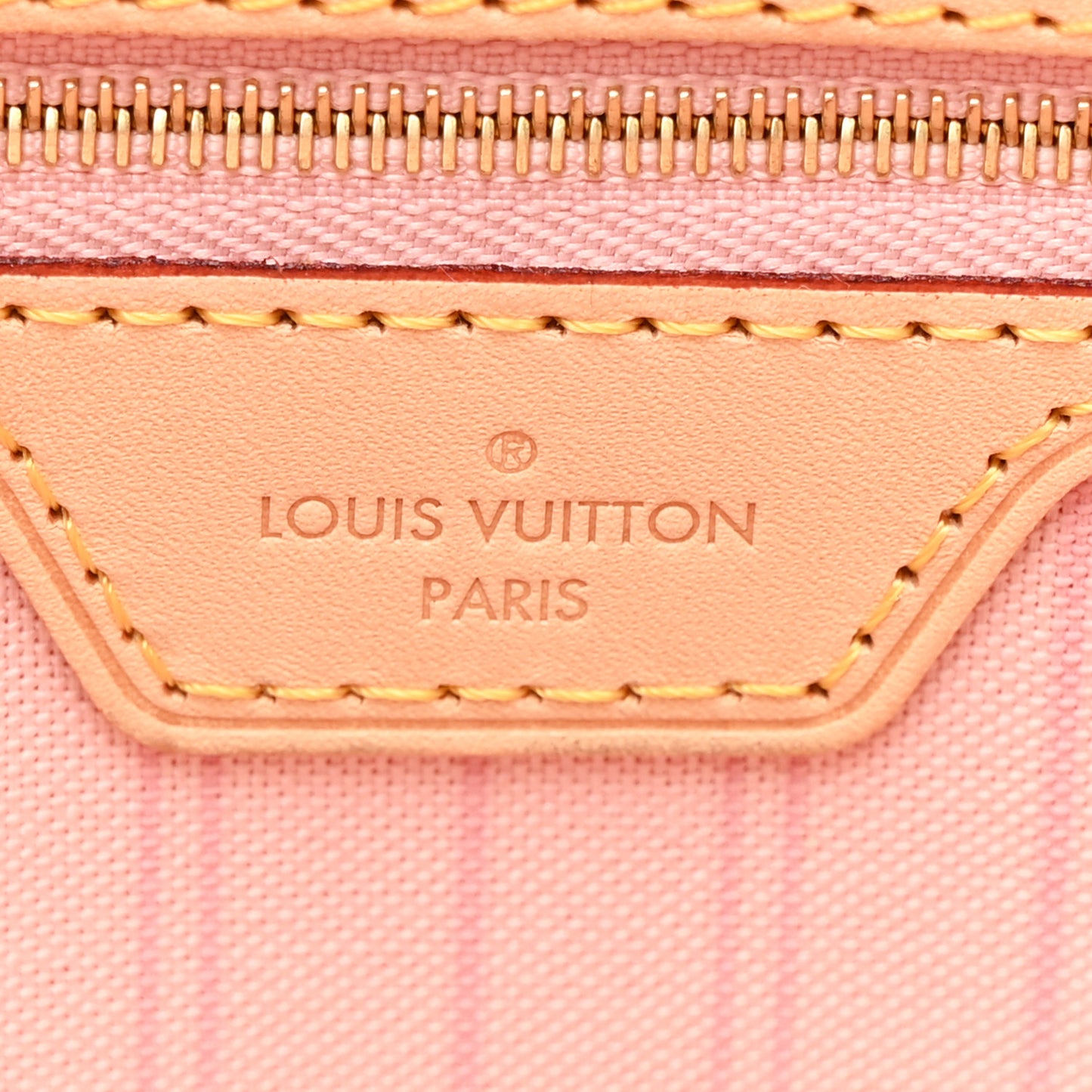 Damier Azur Neo Neverfull MM Rose Ballerine