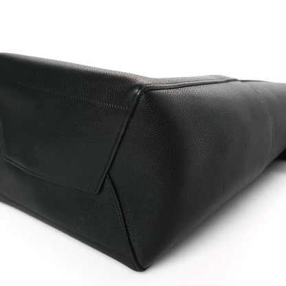 Celine Soft Grained Calfskin Sangle Bucket Bag Black 8 of 8