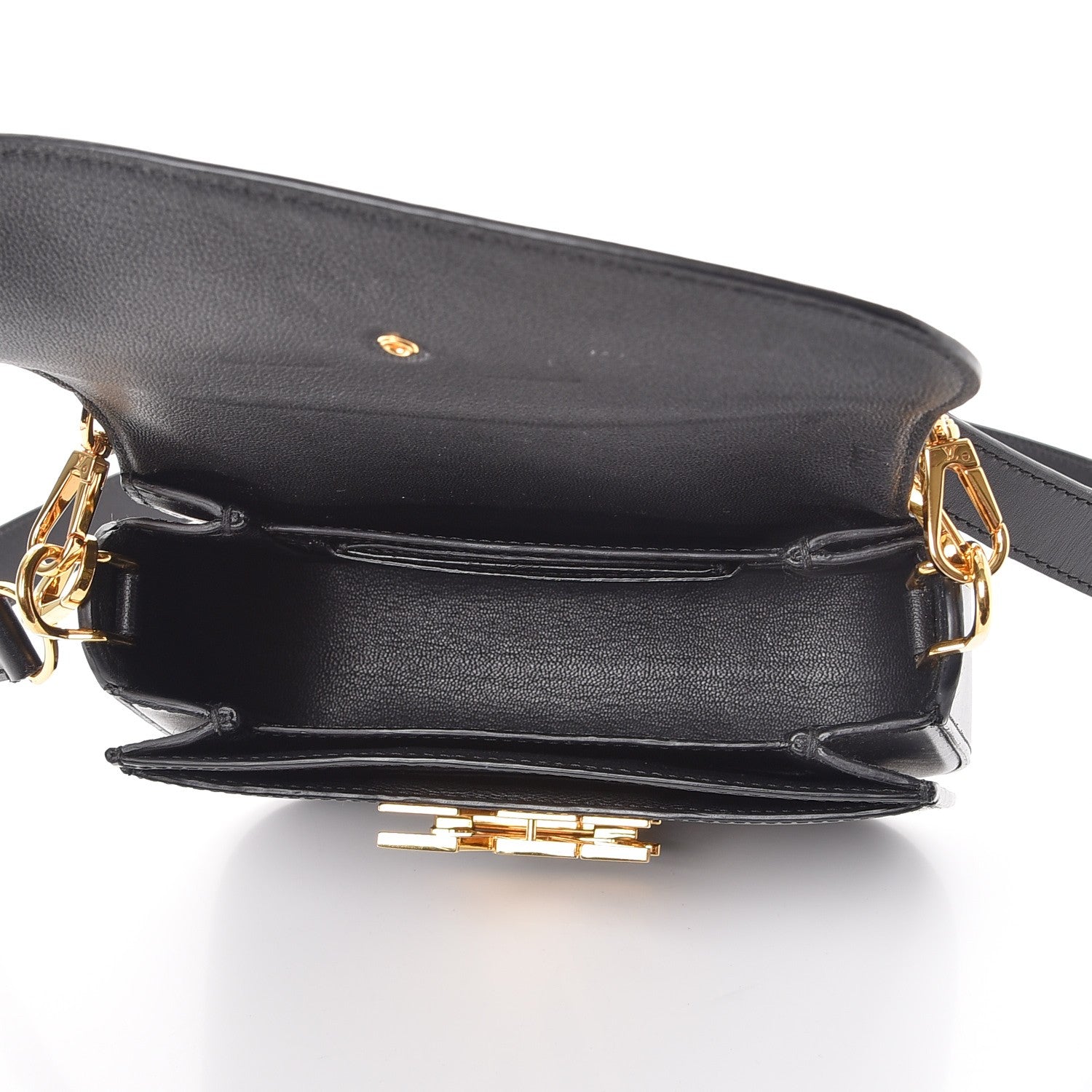 Louis Vuitton Box Calfskin Vivienne LV Black 5 of 11