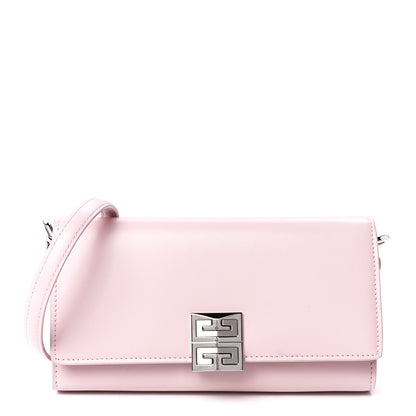 Givenchy Box Calfskin 4G Wallet on Chain Pale Pink 1 of 13