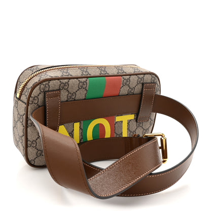 Gucci GG Supreme Monogram Azalea Calfskin Fake/Not Small Retro Interlocking G Belt Bag 120 48 Beige Ebony Brown Sugar 3 of 10