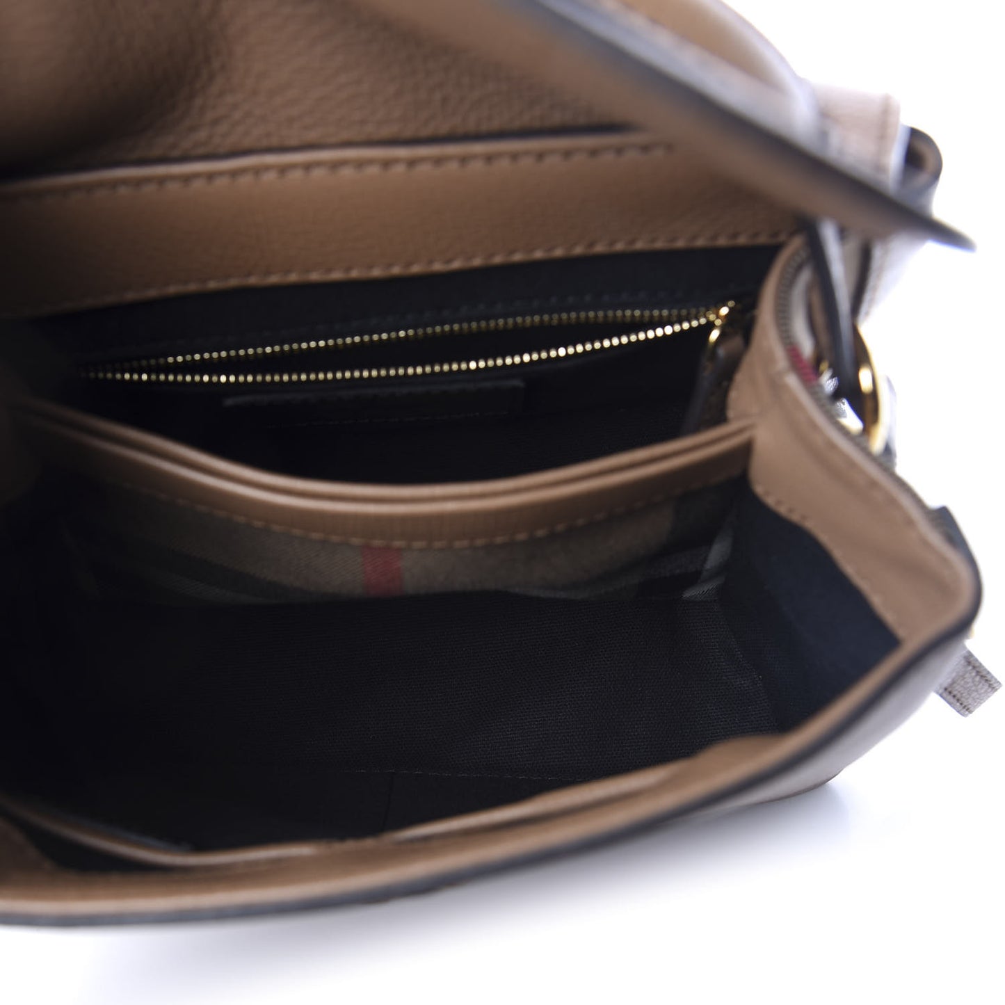 Derby Calfskin House Check Small Camberley Dark Sand