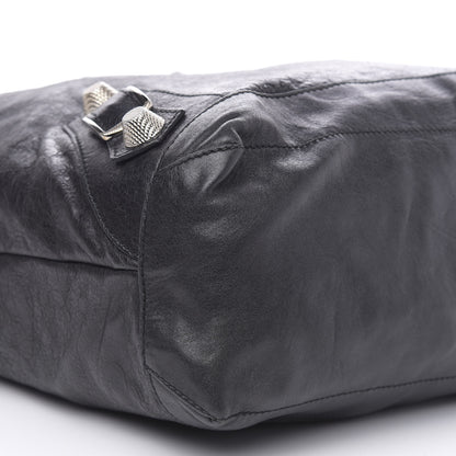 Balenciaga Chevre Giant 21 Silver Hardware Day Hobo Black 8 of 14