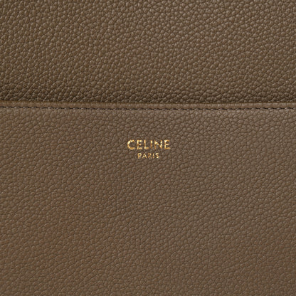 Celine Soft Grained Calfskin Sangle Bucket Bag Taupe 7 of 11