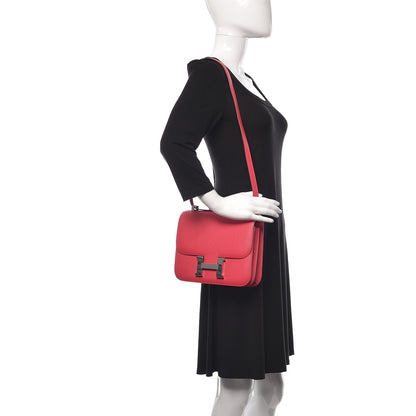 Hermes Epsom Constance 24 Rose Extreme 2 of 21