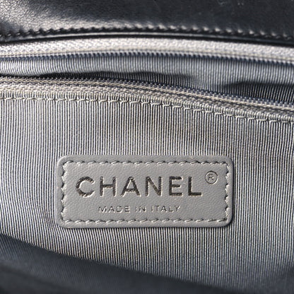 Chanel Calfskin Quilted Large Boy Flap Black 6 of 9