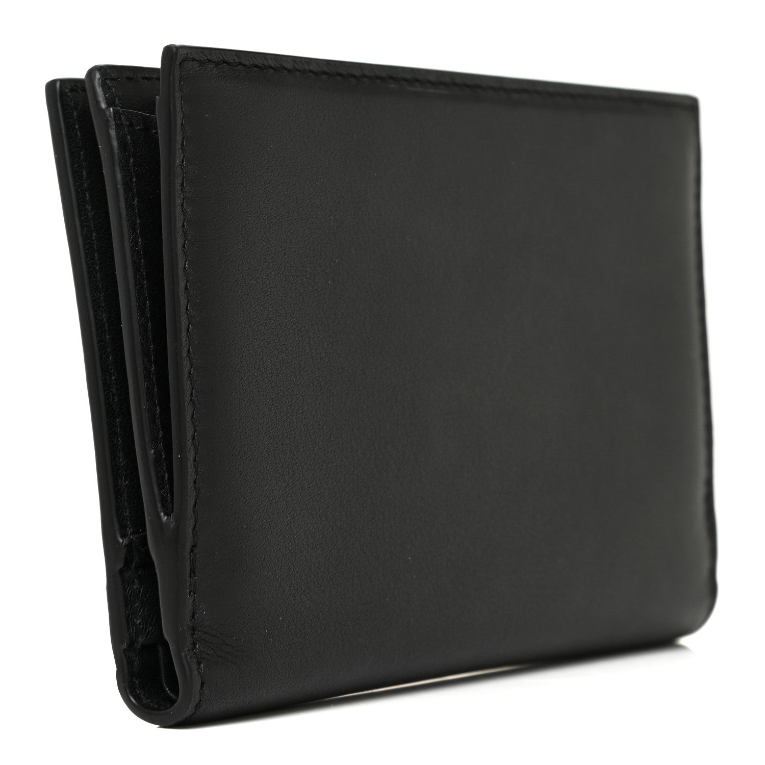 Dolce & Gabbana Calfskin Bi-Fold Wallet Black 3 of 11