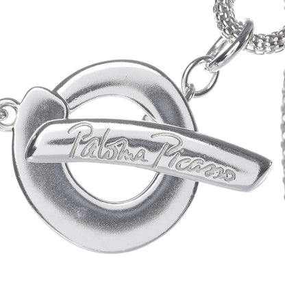 Tiffany Sterling Silver Paloma Picasso Mesh Link Toggle Necklace 4 of 5