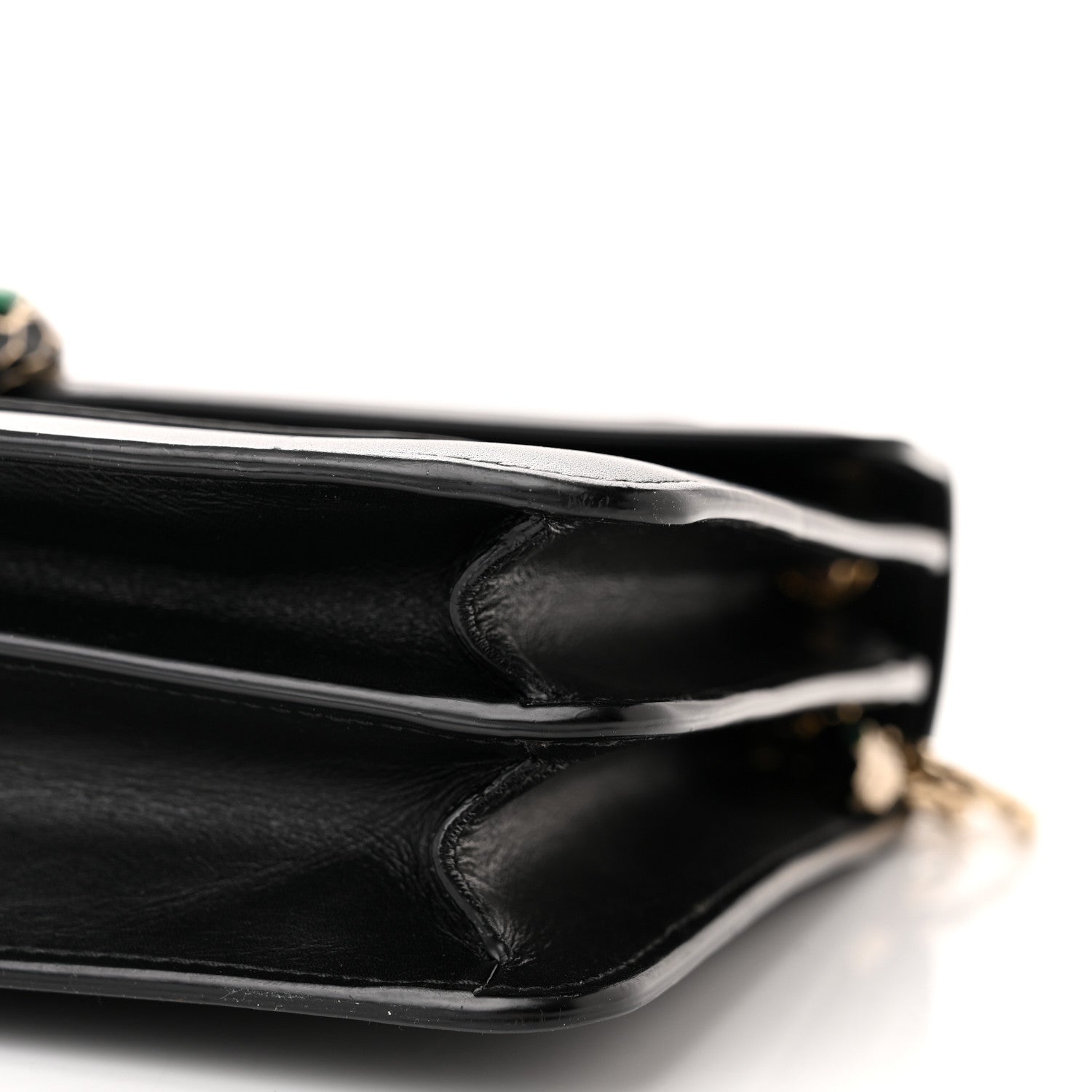 Bulgari Calfskin Serpenti Forever Crossbody Bag Black 10 of 10