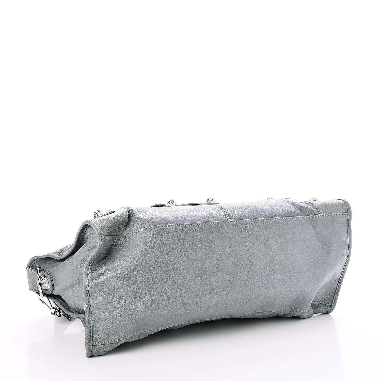 Balenciaga Agneau Giant 21 Silver Hardware Part Time Ardoise 5 of 8