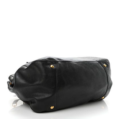 Prada Vitello Daino Tote Black 3 of 13