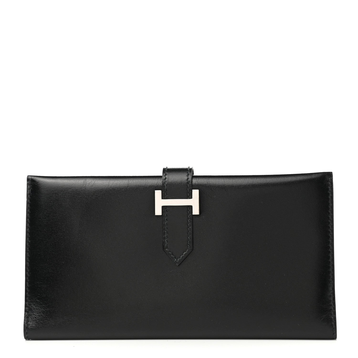 Hermes Box Bearn Wallet Black 1 of 6