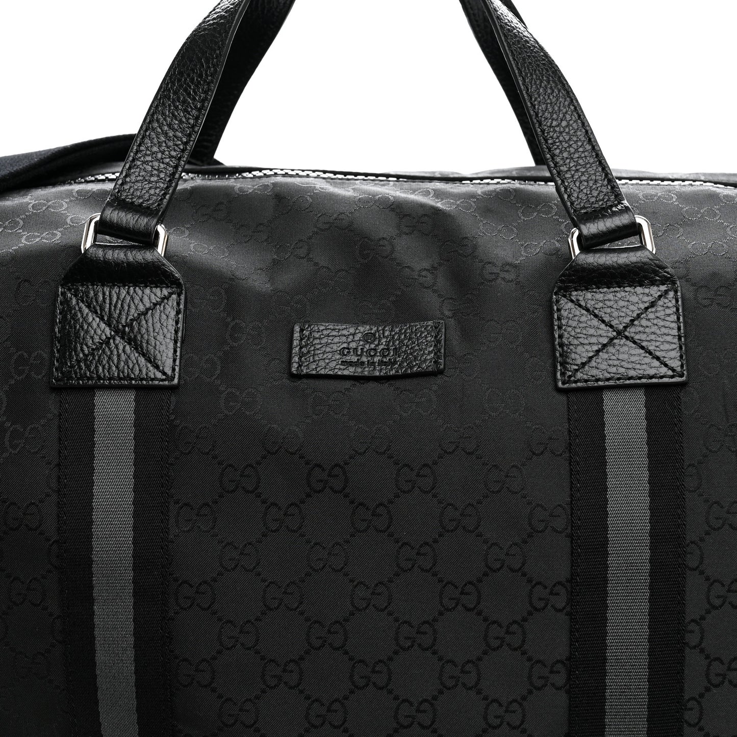 Nylon Monogram XL Duffle Bag Black