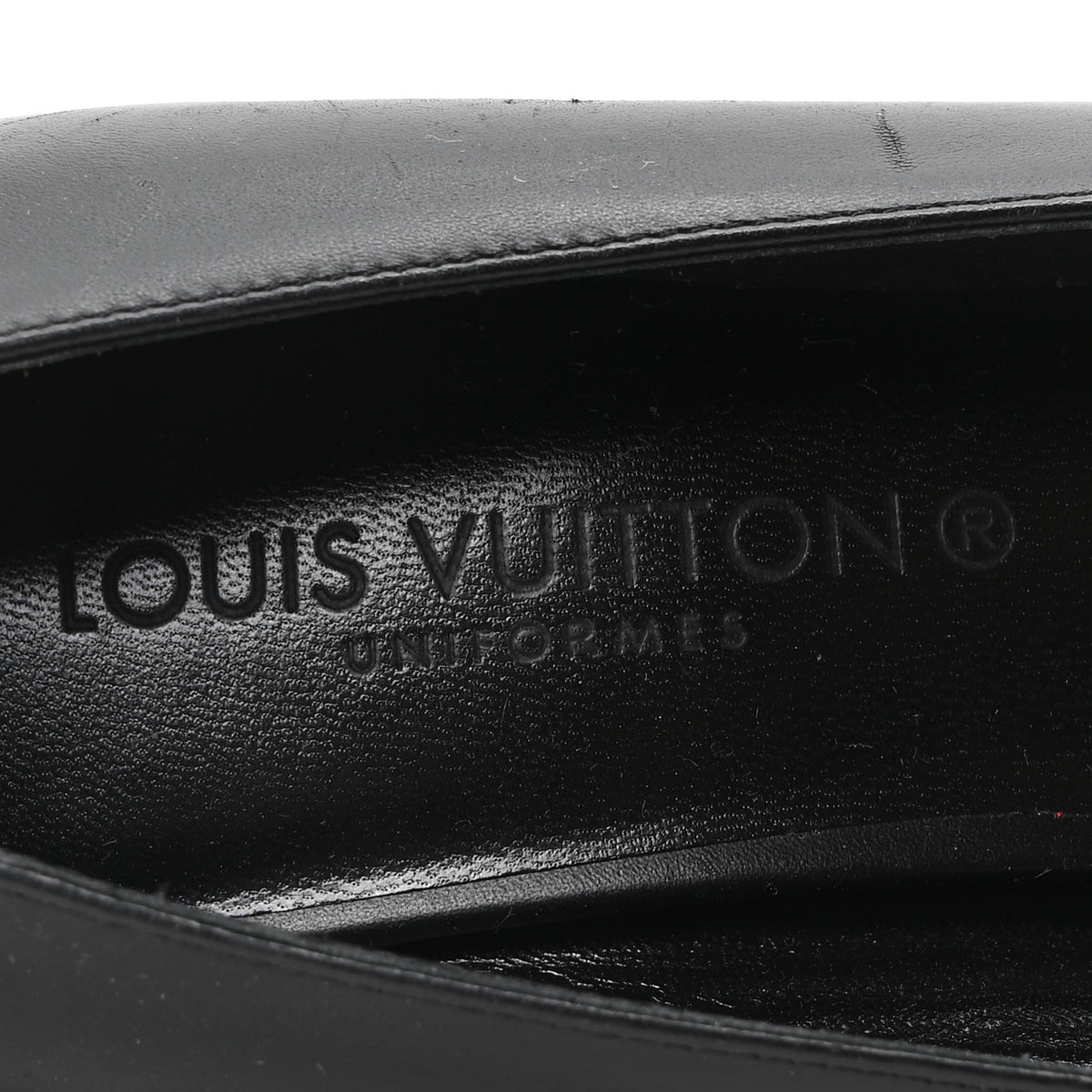 Louis Vuitton Calfskin Cherie Pumps 37.5 Black 8 of 10