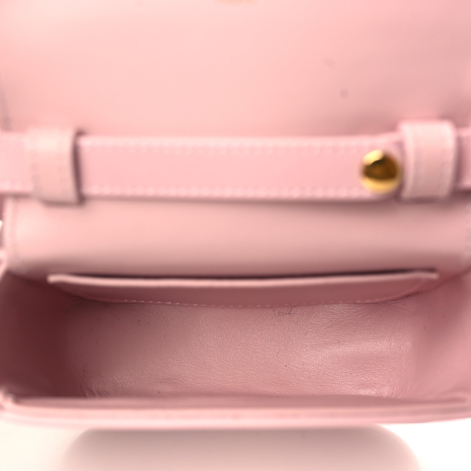 Celine Shiny Calfskin Mini Triomphe Light Pink 4 of 8