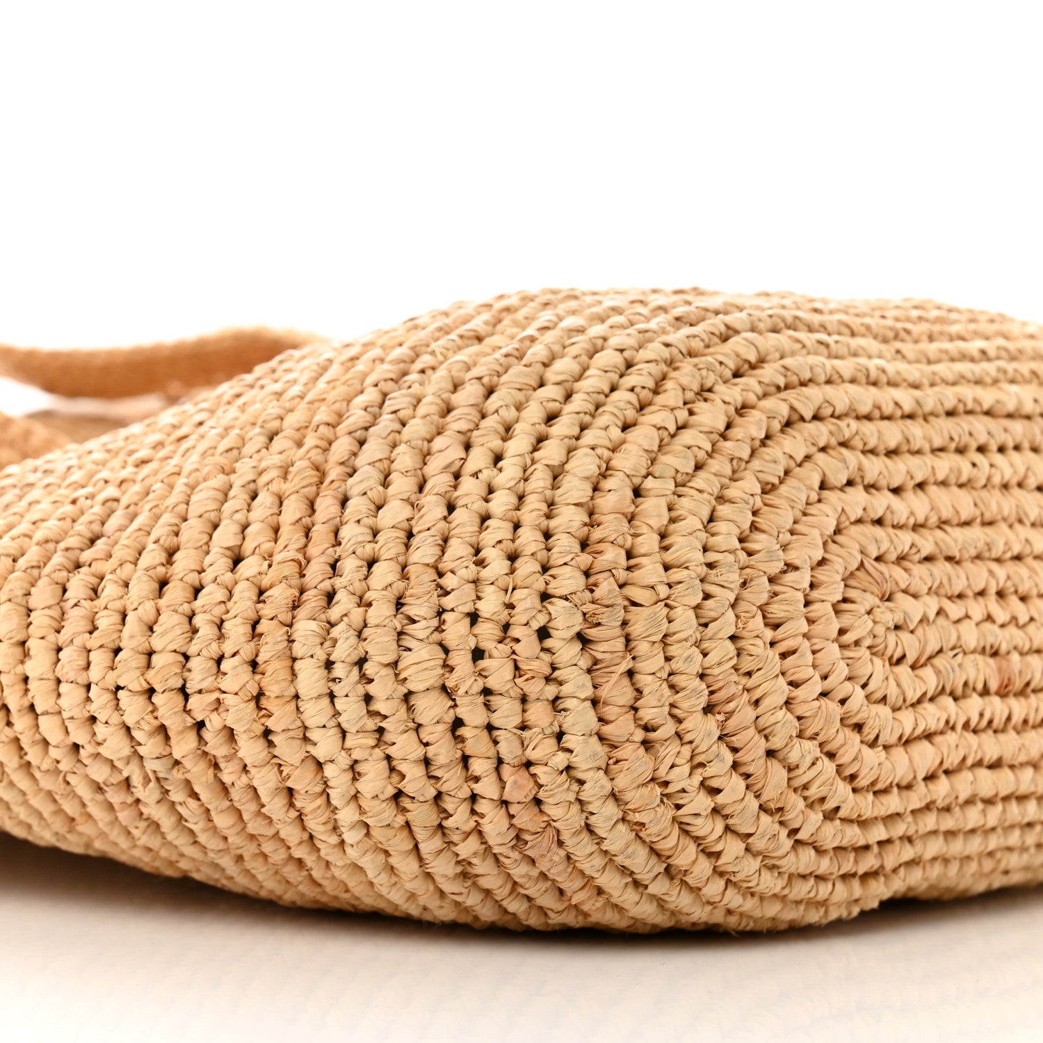 Loewe Raffia Mini Slit Tote Bag Natural Tan 9 of 12