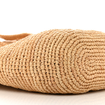 Loewe Raffia Mini Slit Tote Bag Natural Tan 9 of 12