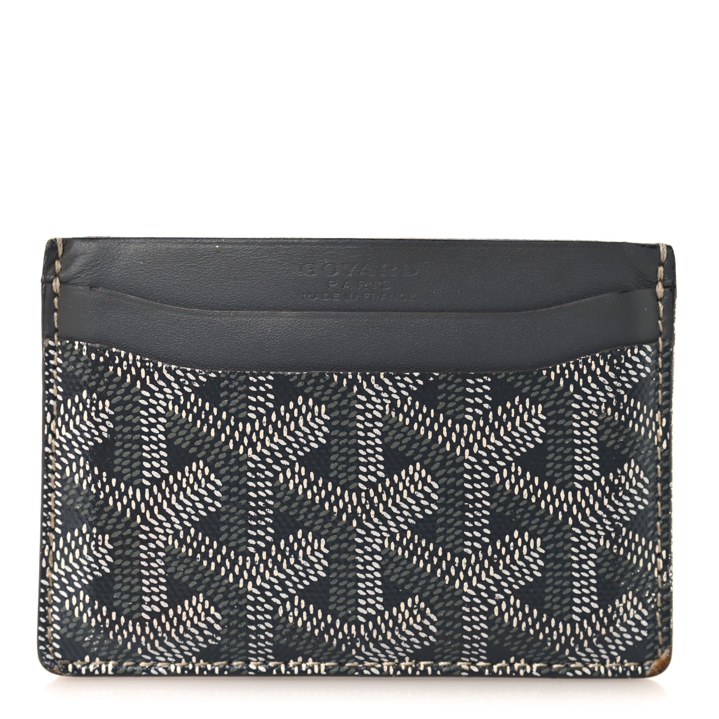 Goyardine Saint Sulpice Card Holder Grey
