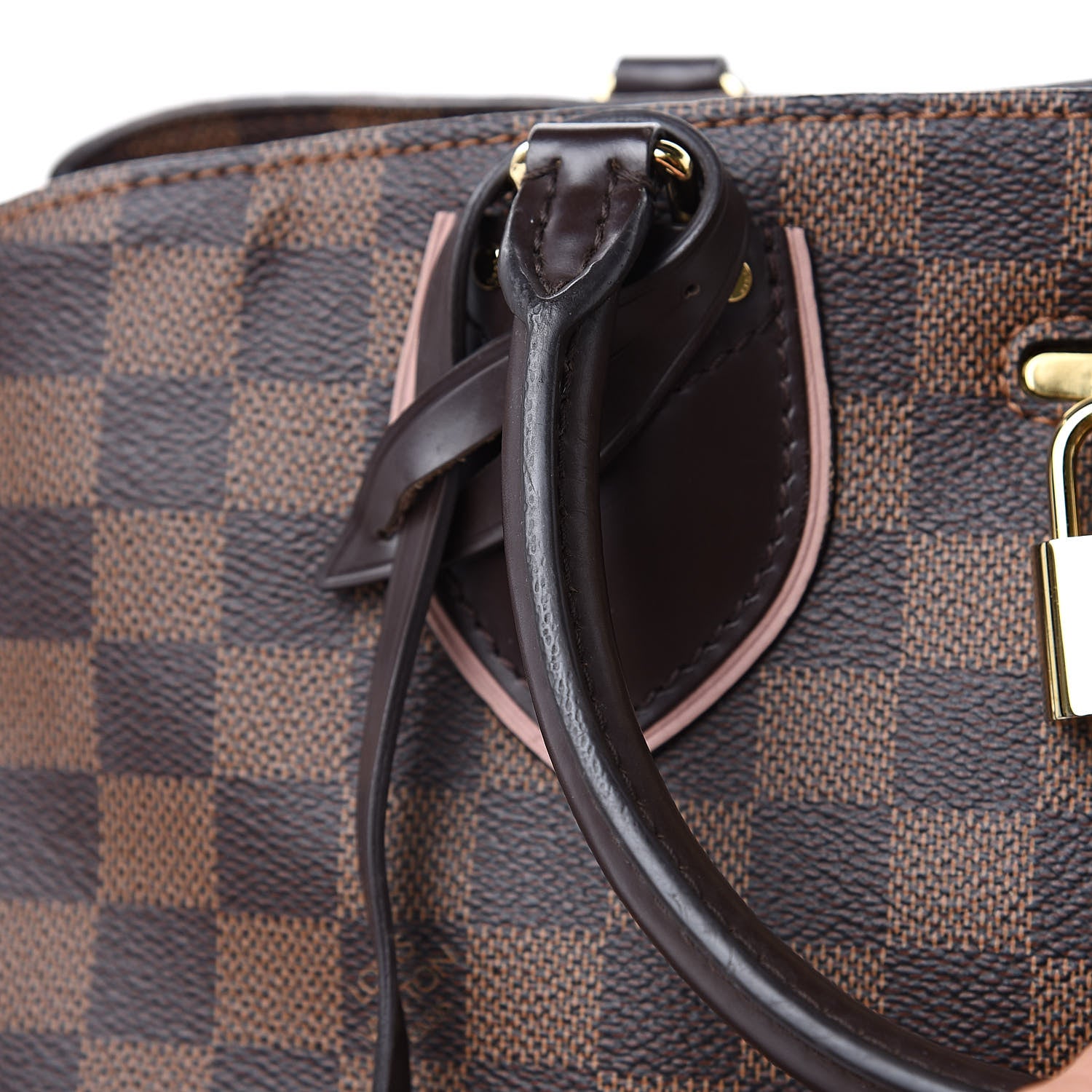 Louis Vuitton Cuir Taurillon Damier Ebene Normandy Magnolia 16 of 18