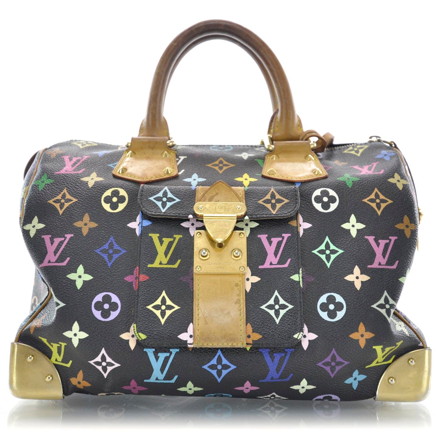 Monogram Multicolor Speedy 30 Black