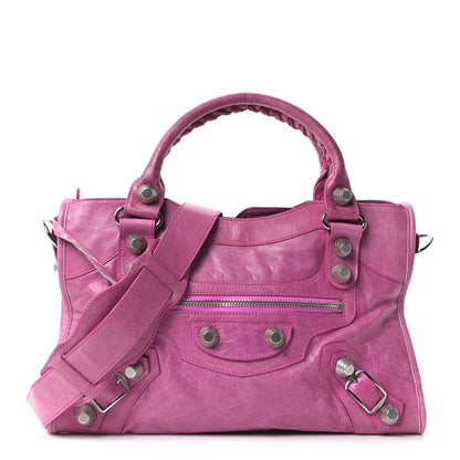 Balenciaga Agneau Giant 21 Silver Hardware City Bubblegum 1 of 11
