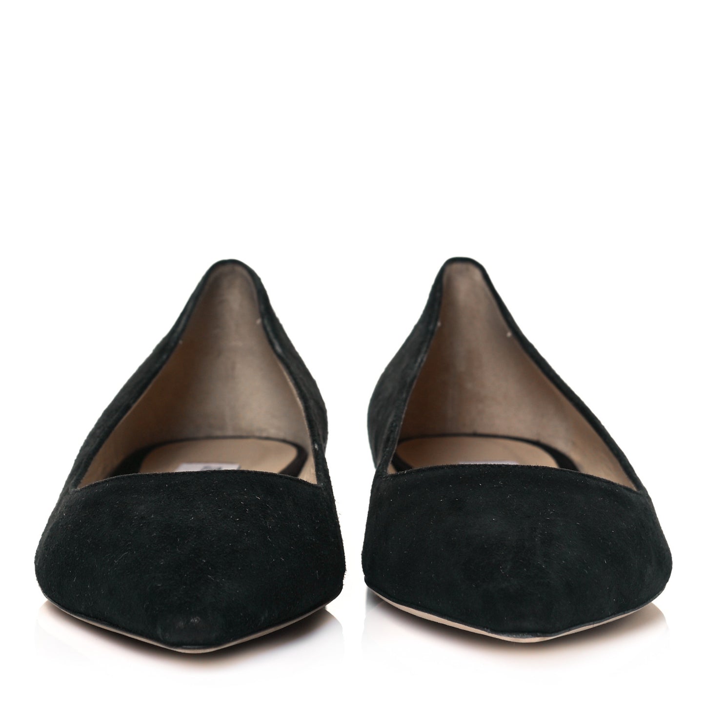 Suede Romy Flats 39 Black