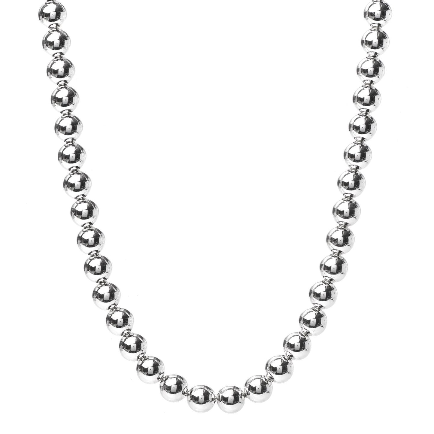 Sterling Silver 10mm HardWear Ball Necklace