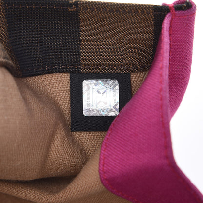 Fendi Pequin Small Shopping Tote Fuchsia 3 of 3