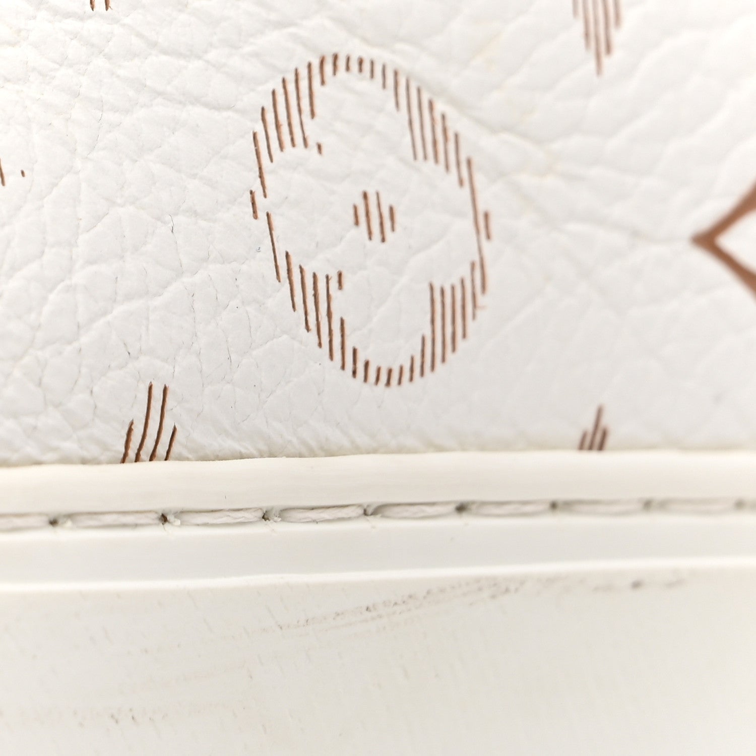 Louis Vuitton Monogram Mens Tattoo Sneaker Boots 8 White Brown 11 of 11