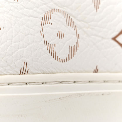 Louis Vuitton Monogram Mens Tattoo Sneaker Boots 8 White Brown 11 of 11