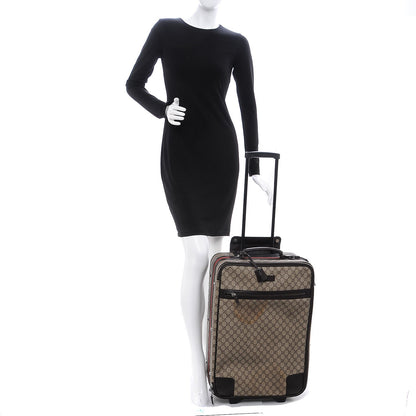 Gucci GG Plus Monogram Small Web Trolley Brown 2 of 41