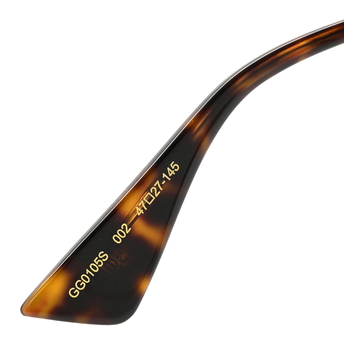 Round Frame Sylvie Web Sunglasses GG0105S Gold