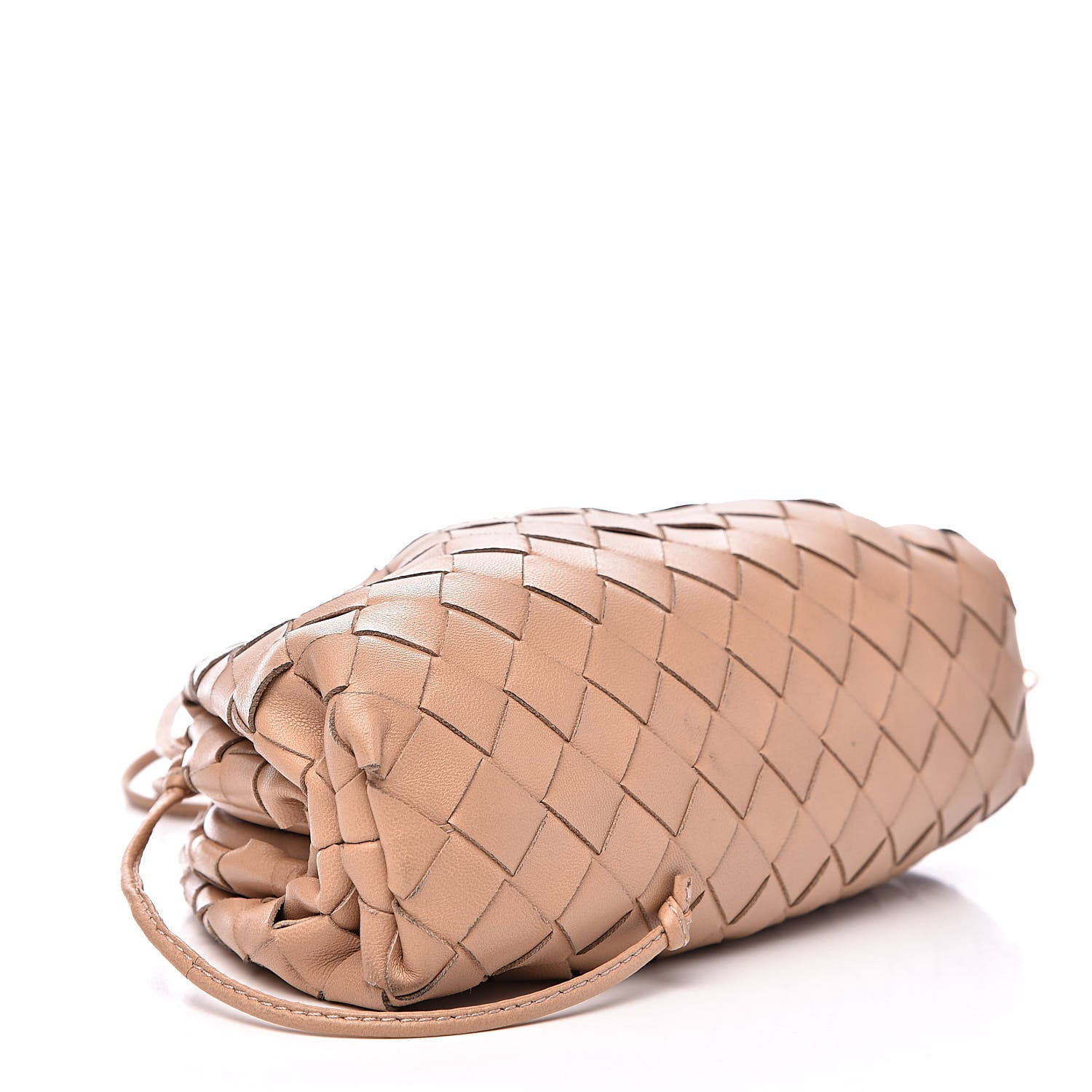 Bottega Veneta Nappa Intrecciato The Mini Pouch Almond 4 of 12