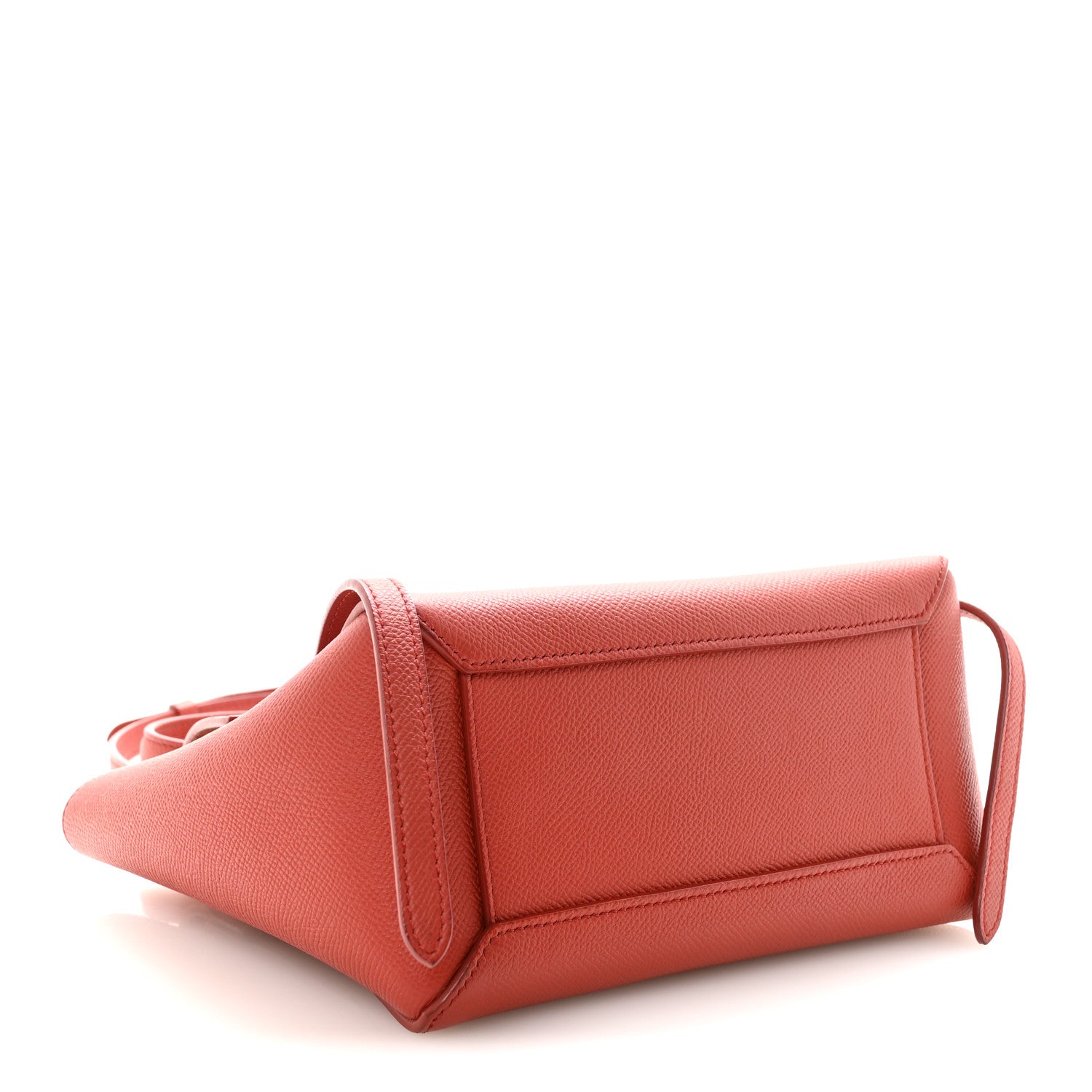 Celine Grained Calfskin Nano Belt Bag Coral 4 of 10