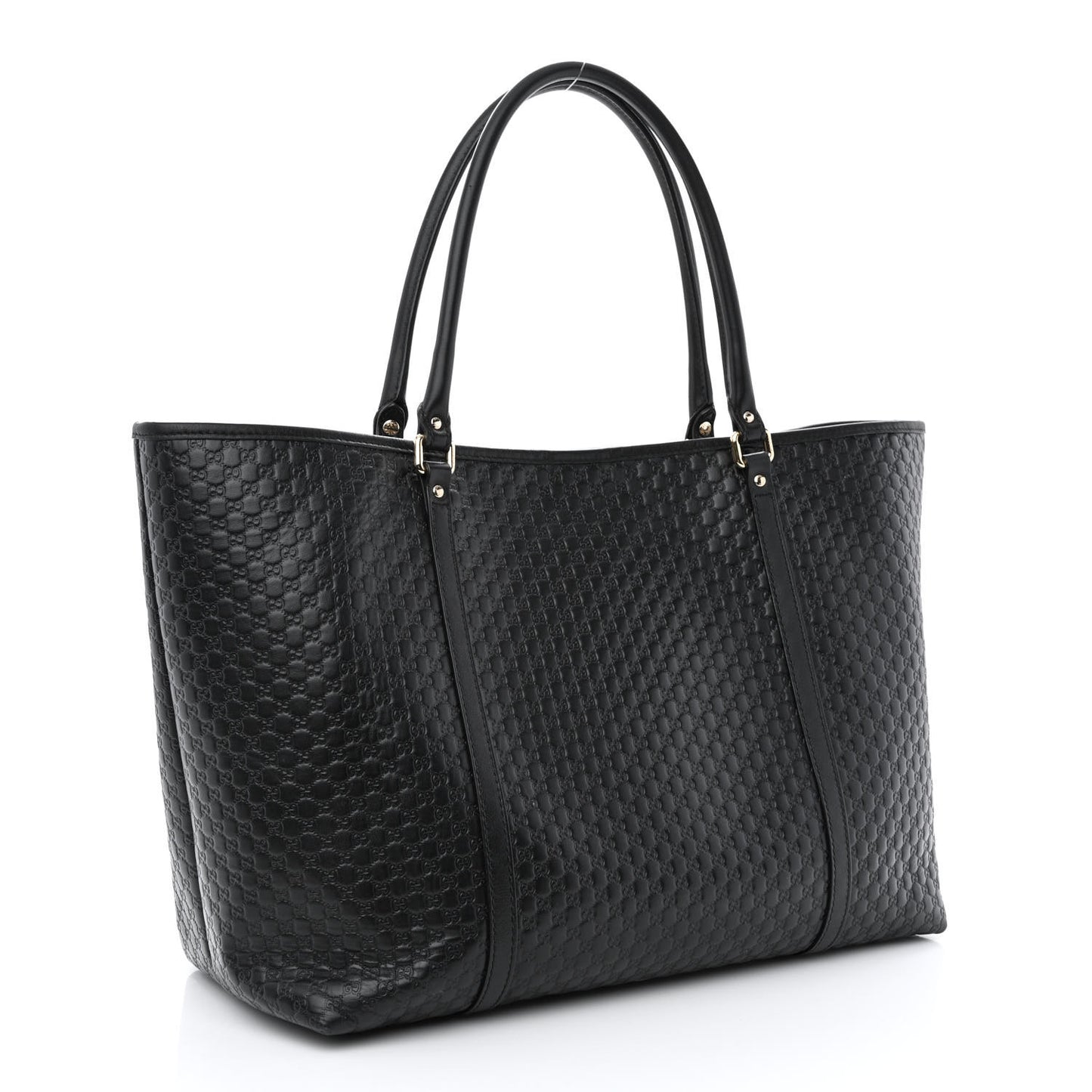 Microguccissima Large Joy Tote Black
