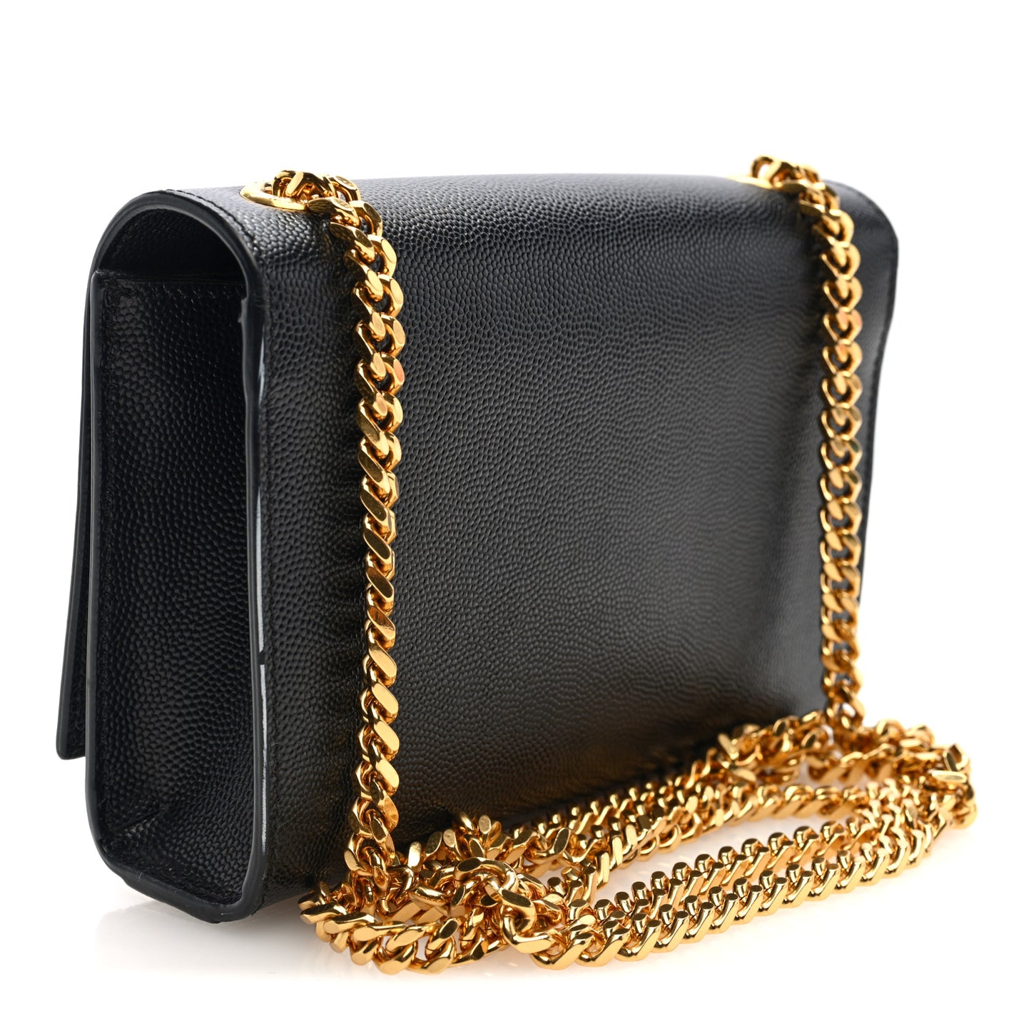Grain De Poudre Small Monogram Kate Satchel Black
