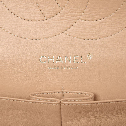 Chanel Caviar Quilted Jumbo Double Flap Beige 7 of 10