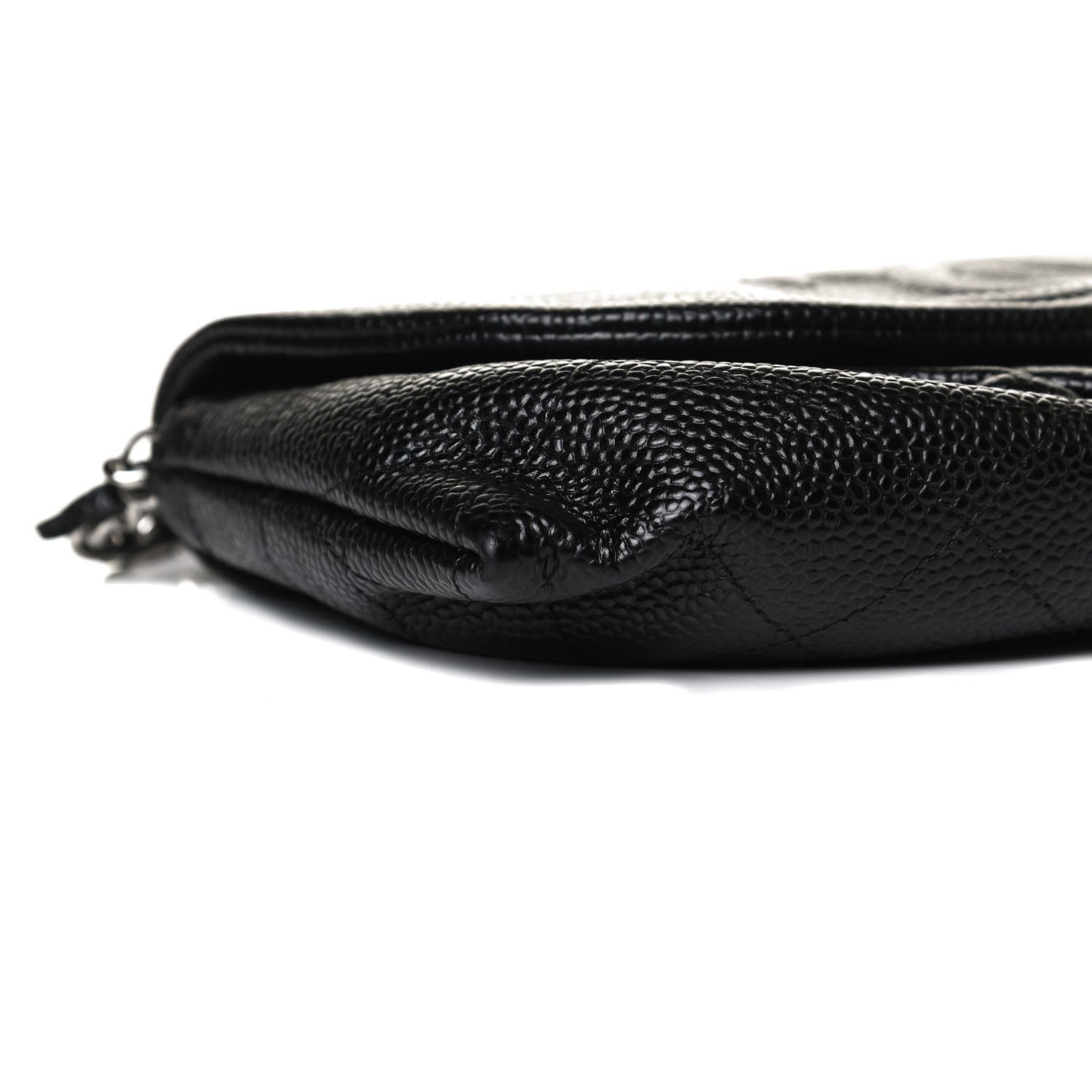 Caviar Half Moon Wallet On Chain WOC Black