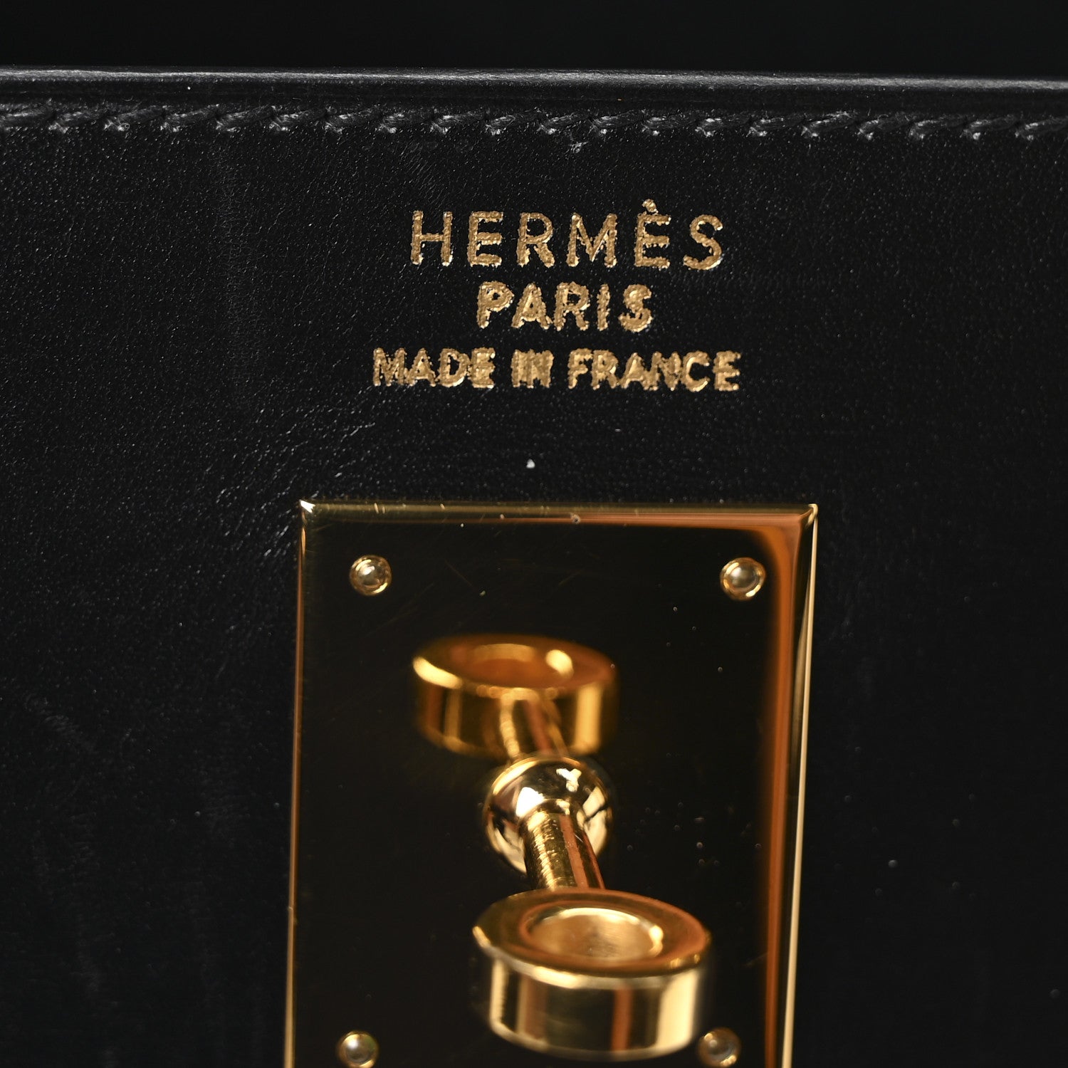 Hermes Box Kelly Sellier 35 Black 5 of 9