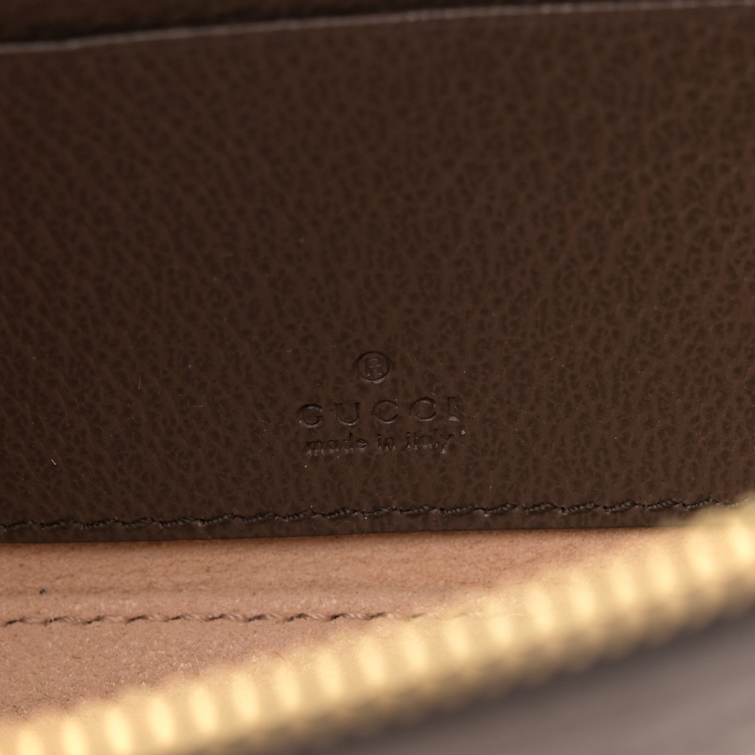 Gucci GG Supreme Monogram Textured Dollar Calfskin Web Ophidia Belt Bag 110 44 Beige Ebony New Acero 6 of 10